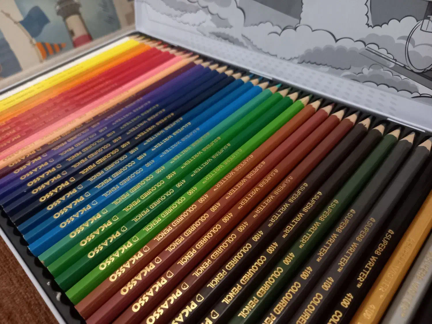 مداد رنگی|لوازم التحریر|اصفهان, شاهزاده ابراهیم|دیوار