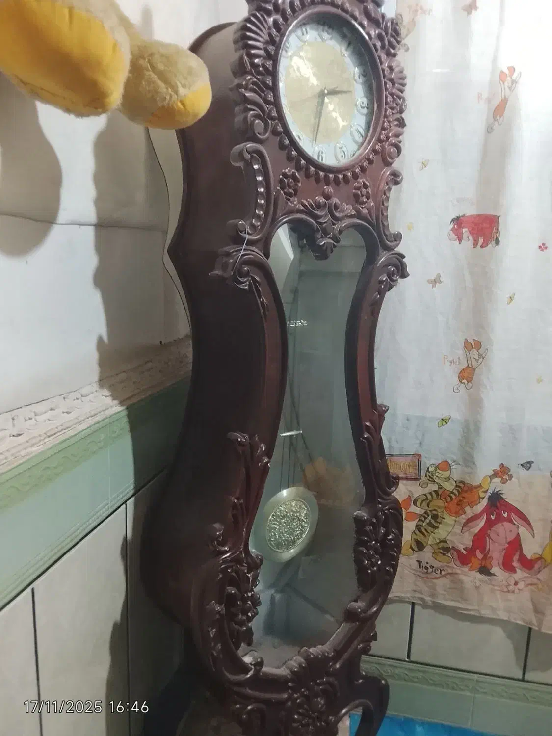 ساعت ایستاده نیاز به موتور|ساعت دیواری و تزئینی|خرمشهر, |دیوار