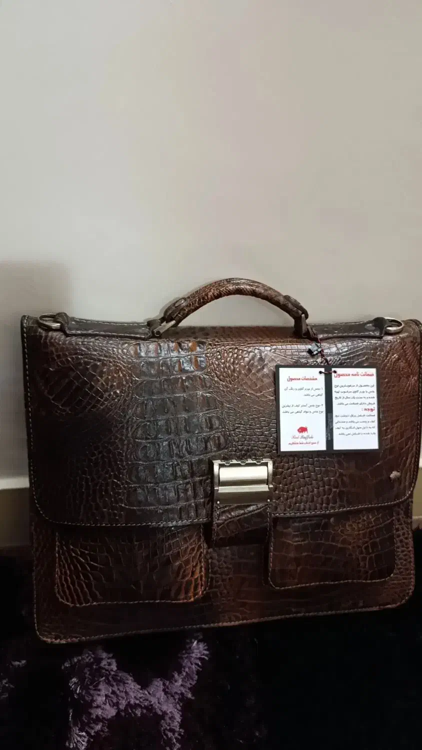 کیف اداری چرم بوفالو|کیف، کفش، کمربند|اهواز, شهرک نفت|دیوار