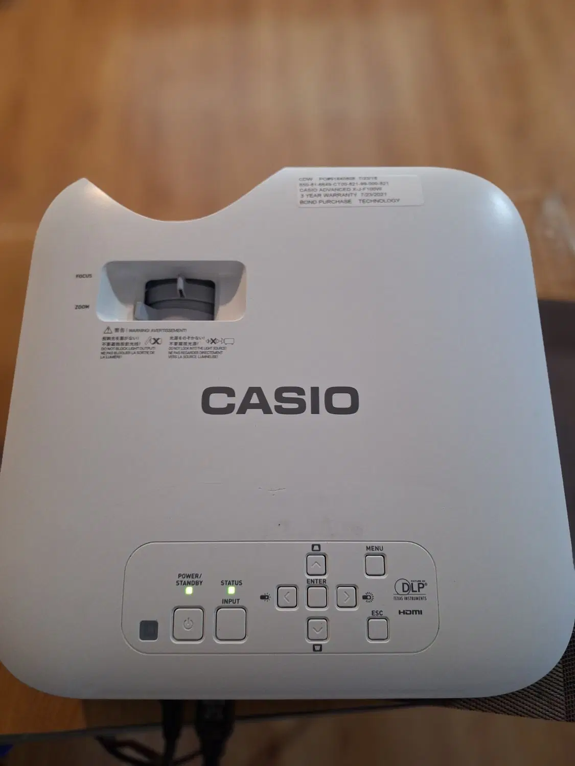 ویدئو پروژکتور Casio XJ-F100|تلویزیون و پروژکتور|تهران, بهجتآباد|دیوار