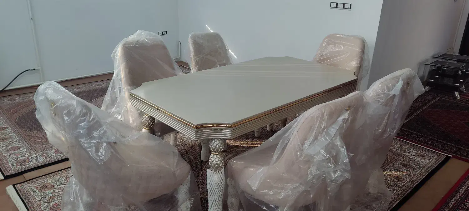 فروش میز غذا خوری شش نفره|میز و صندلی غذاخوری|سلماس, |دیوار