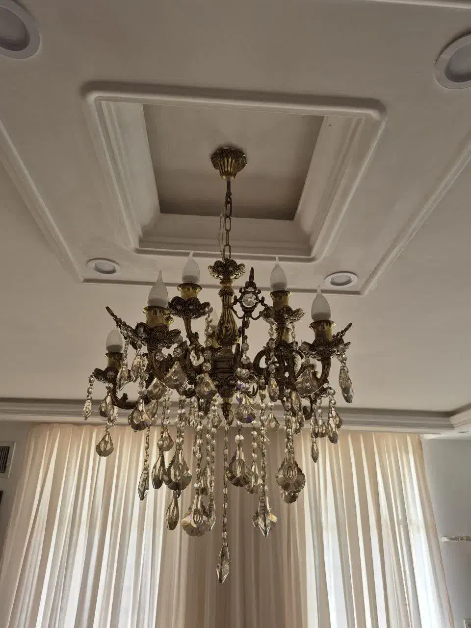 لوستر و دیوارکوب برنز|لوستر و چراغ آویز|شهریار, شهریار|دیوار