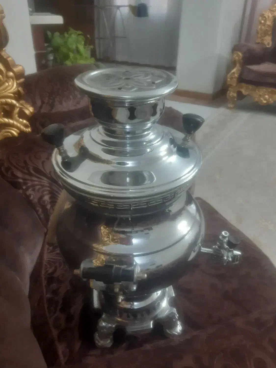 سماور گازی شاه پسند|سماور، چای‌ساز، قهوه‌ساز|اصفهان, عباس‌آباد|دیوار
