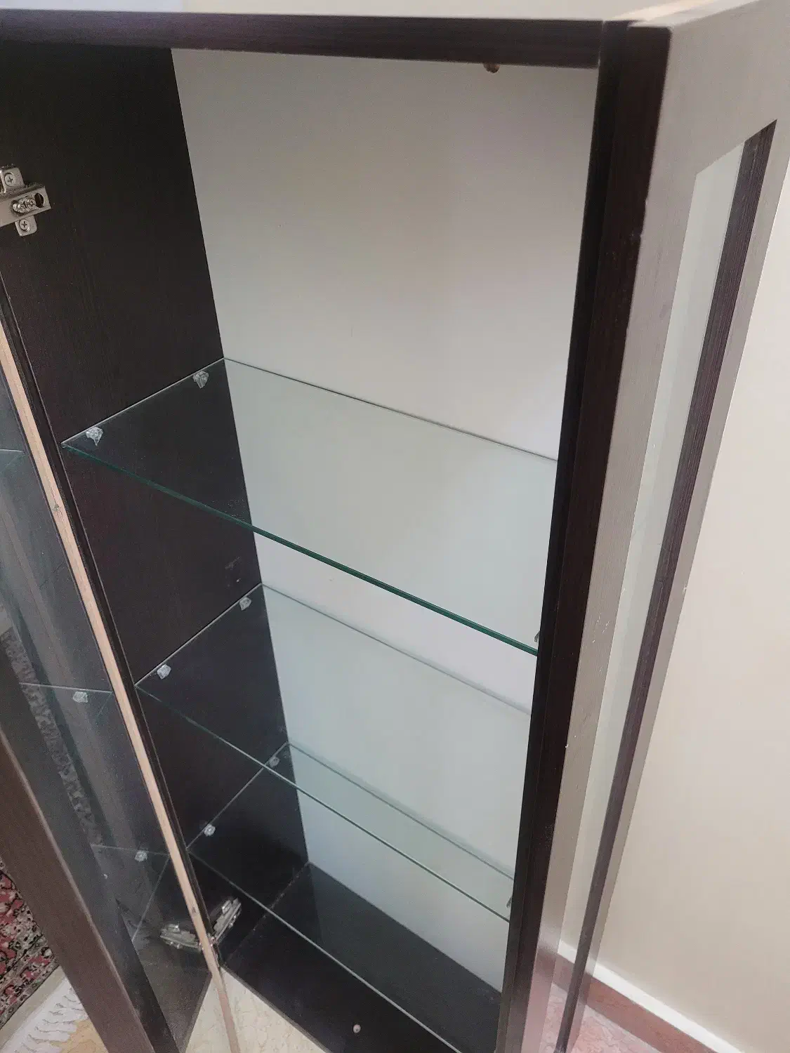 ویترین بوفه چوب  ام دی اف شیشه ای|بوفه، ویترین، کنسول|تهران, نارمک جنوبی|دیوار