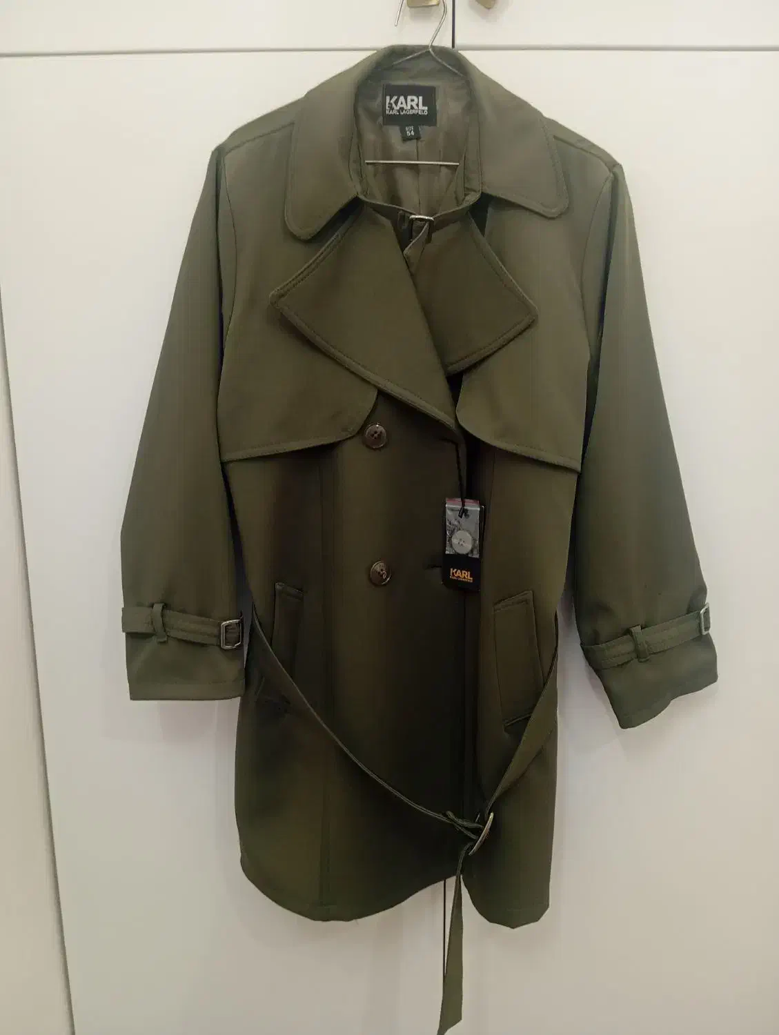 پالتوسبز زیتونی نونوسایز۵۴قیمت ۱۵۰۰|لباس|بیرجند, |دیوار