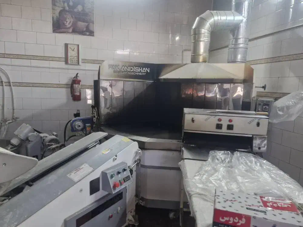 ست کامل یکدستگاه اتوماتیک پخت نان لواش یا تافتون|فروشگاه و مغازه|شیراز, کوشک میدان|دیوار
