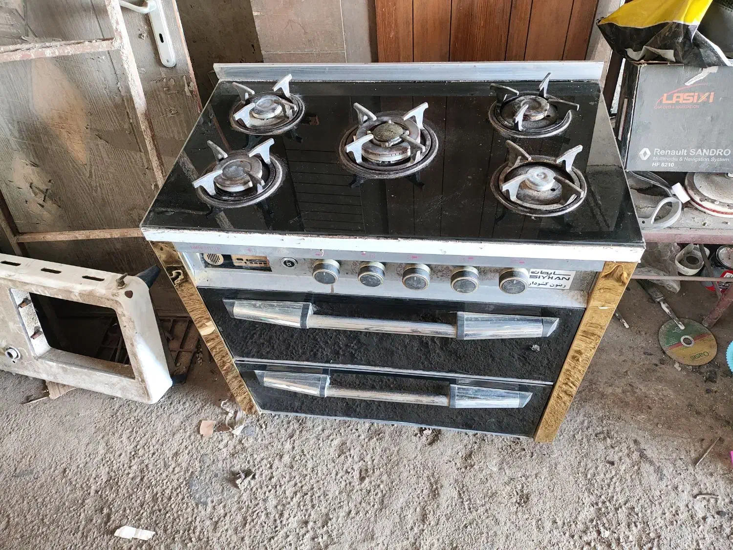 گاز طرح فر پنج شعله نو به شرط|اجاق گاز و لوازم برقی پختوپز|آمل, |دیوار