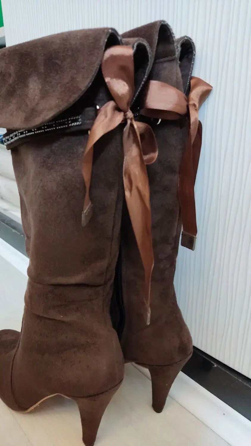 چکمه قهوای جدید ۳۹ـ۴۰|کیف، کفش، کمربند|مشهد, امیر|دیوار