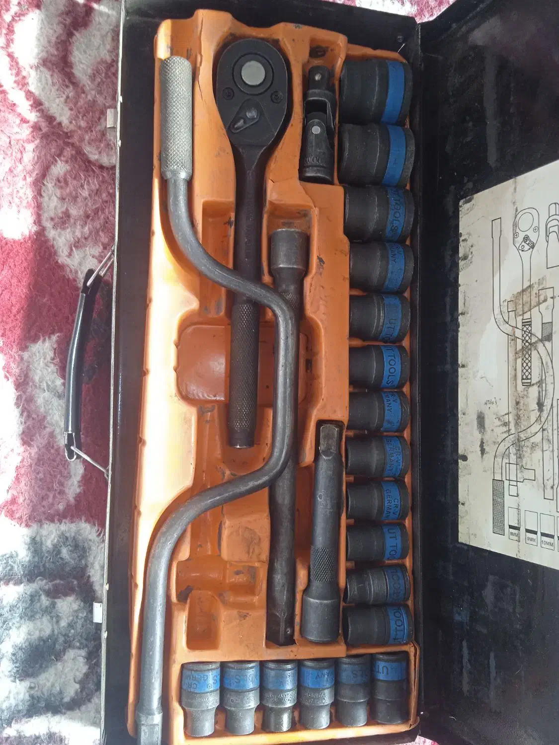 جعبه بکس المانی|ابزارآلات|هشتگرد, شهرک ولیعصر (مصلی)|دیوار