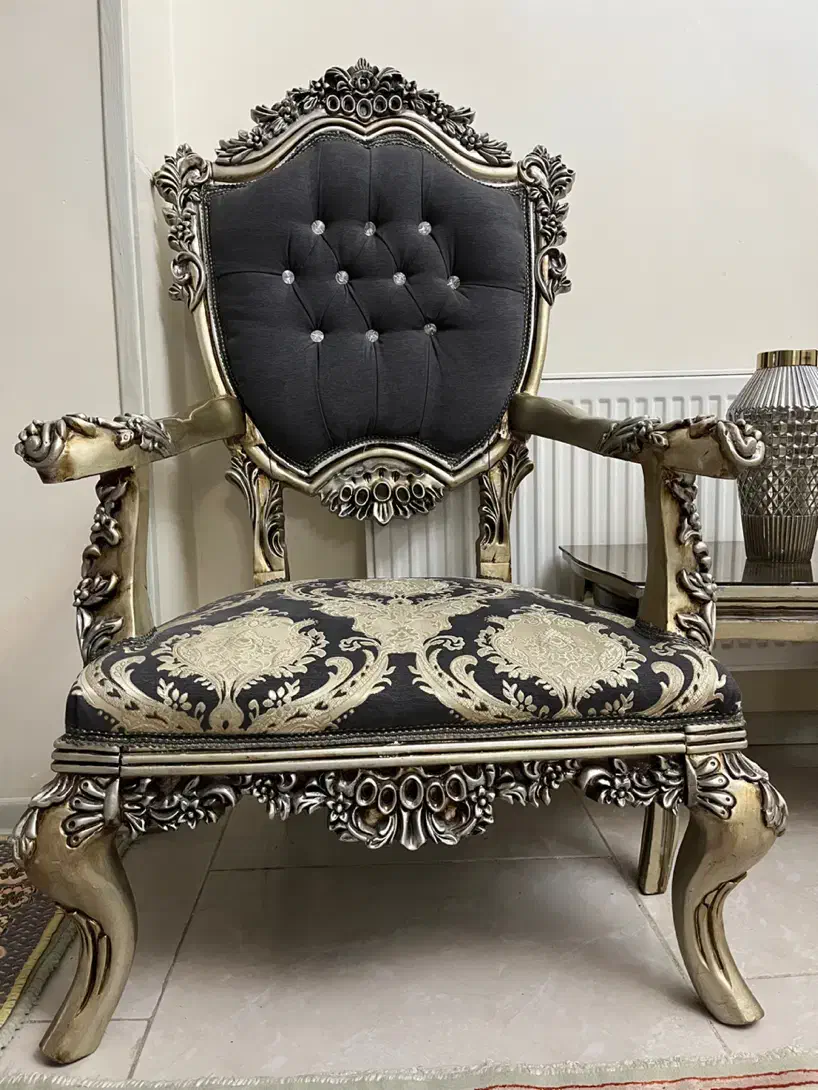 مبل نیم ست با جلو مبلی|مبلمان خانگی و میز عسلی|ری, علایین|دیوار