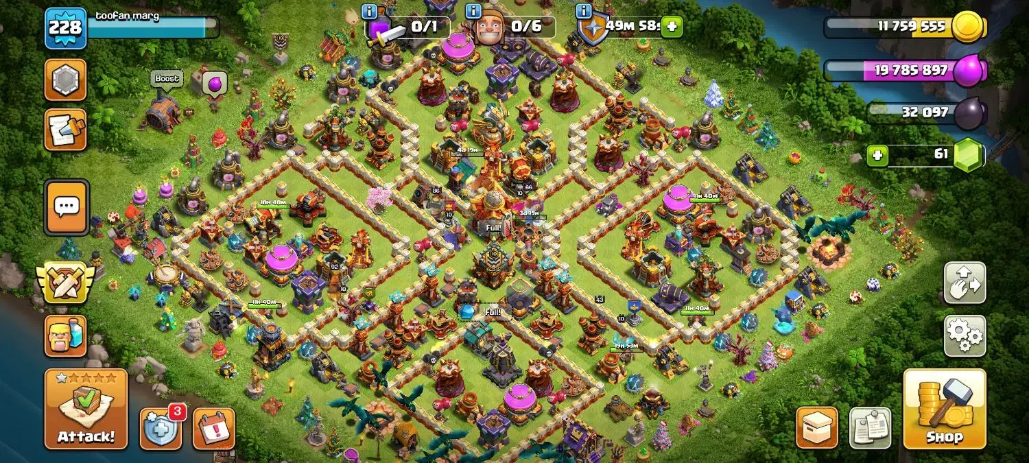 کلش اف کلنز تان|کنسول، بازی ویدئویی و آنلاین|زهک, |دیوار