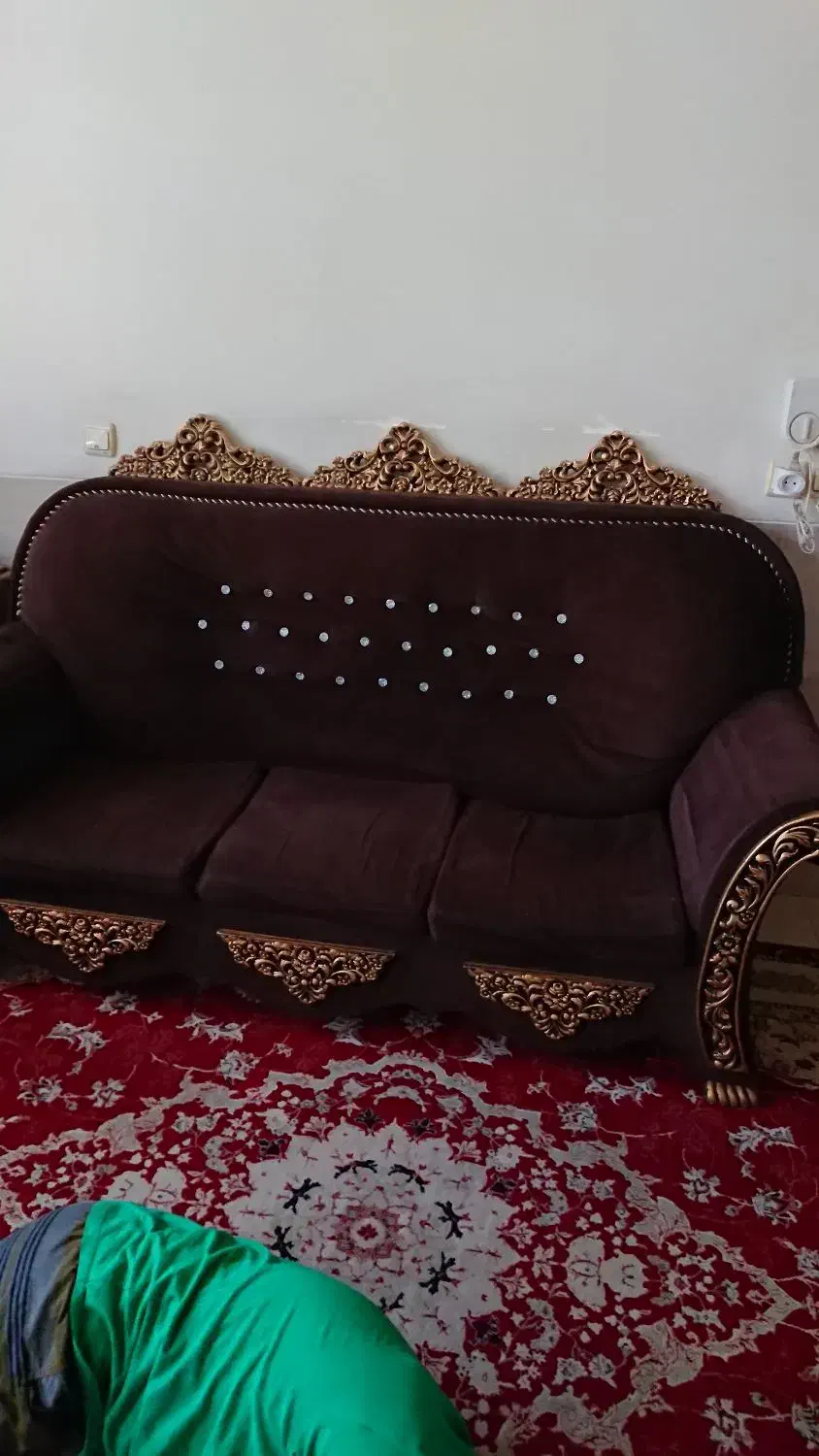 مبل هفت نفره با میز|مبلمان خانگی و میز عسلی|یزد, |دیوار