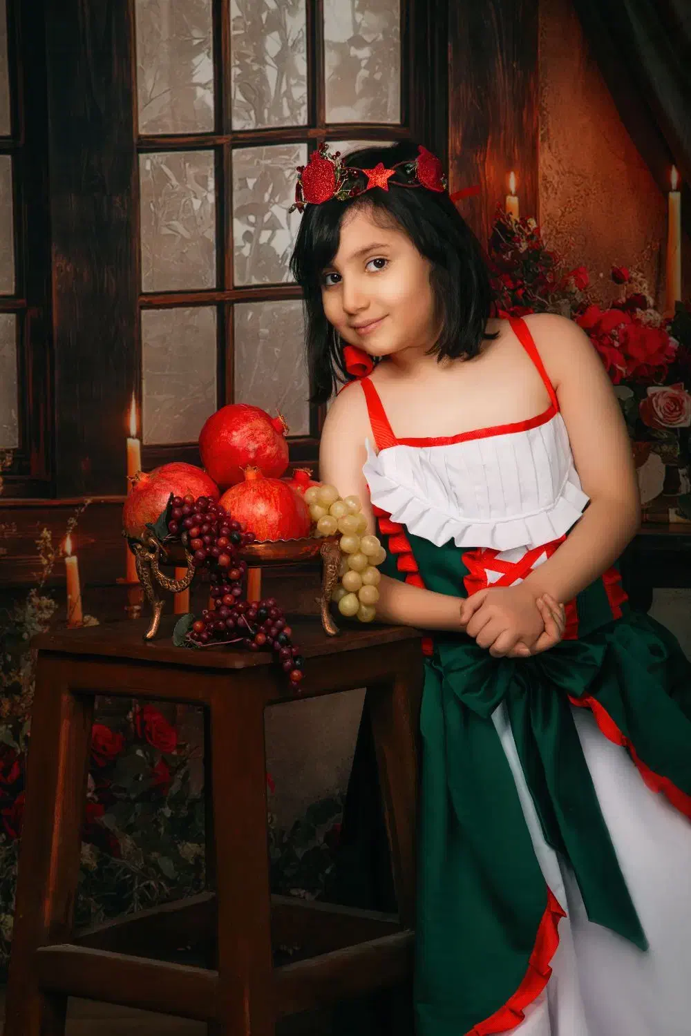 عکاسی با تم یلدا با لباس رایگان در آتلیه آرت|خدمات پذیرایی، مراسم|اردبیل, |دیوار