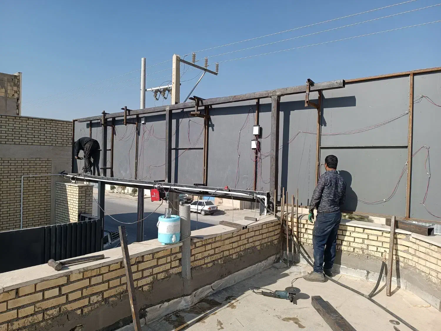 جوشکار سیار تمام نقاط اصفهان نصب تابلو و پلیت|خدمات پیشه و مهارت|اصفهان, دوطفلان|دیوار