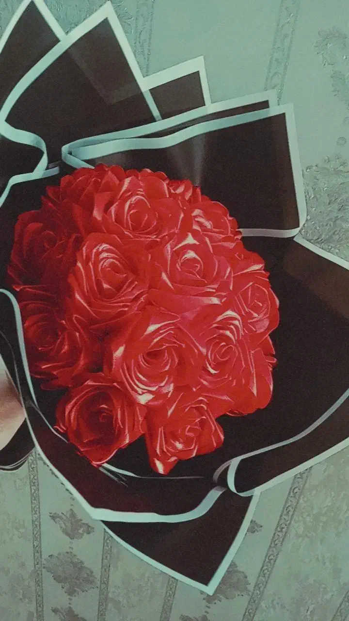 گل روبانی|گل مصنوعی|کرج, حصارک پایین|دیوار