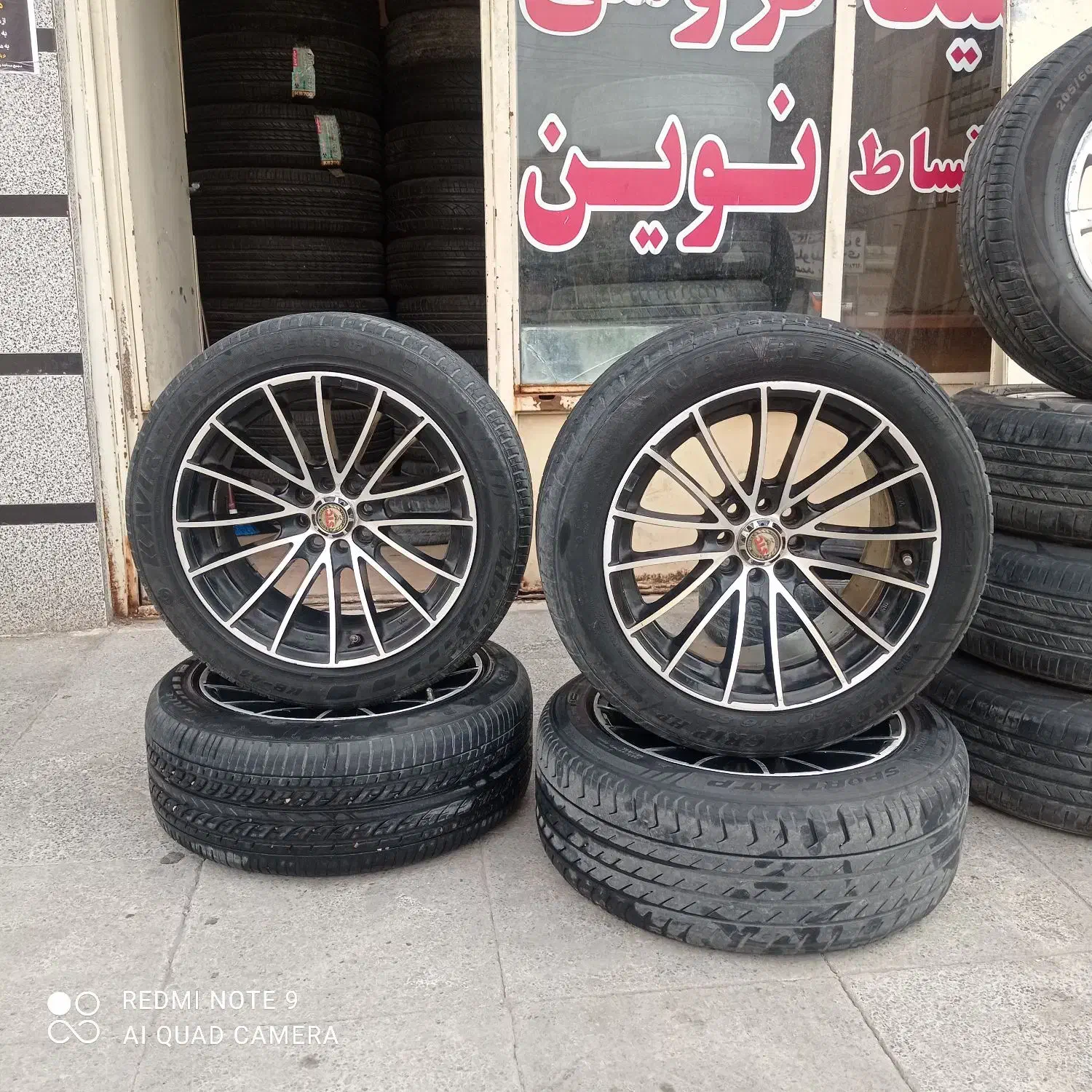 رینگ ولاستیک اسپرت موجوده|قطعات یدکی و لوازم جانبی|اهواز, پردیس دو|دیوار