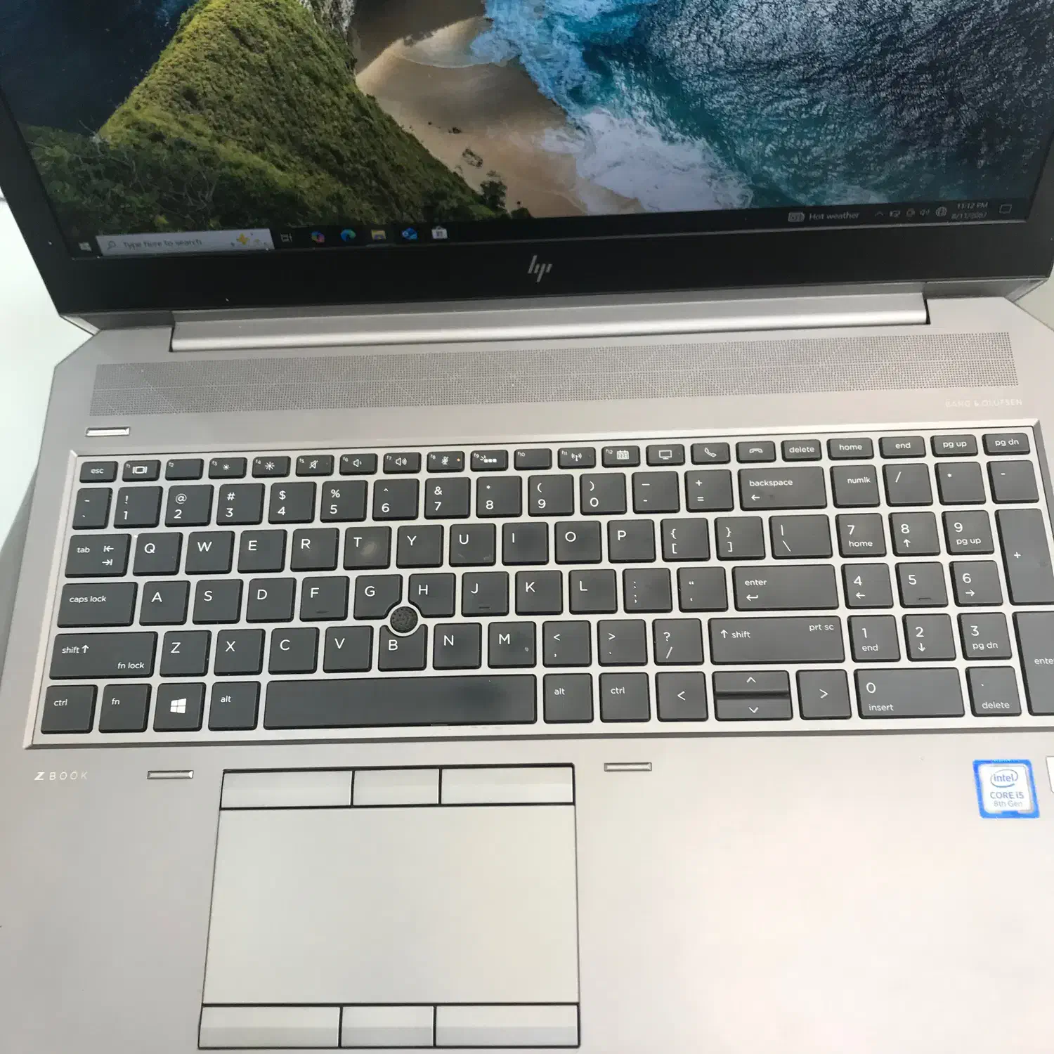 لپتاپ HP ZBOOK G5 نسل ۸ حافظه ۵۱۲ رم ۱۶|رایانه همراه|شیراز, عفیف‌آباد|دیوار
