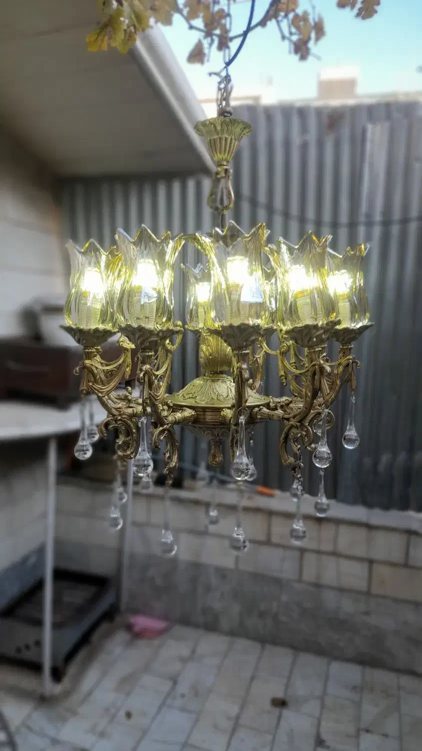 لوستر روشنایی اویز|لوستر و چراغ آویز|کرمانشاه, |دیوار