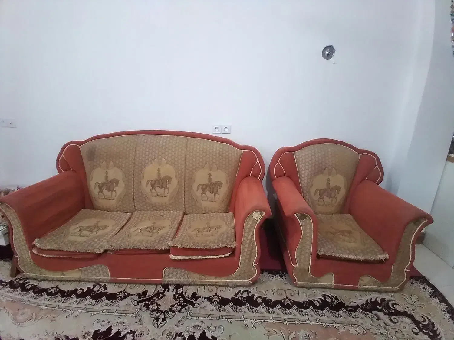 مبل هفت نفره|مبلمان خانگی و میز عسلی|کلاله, |دیوار