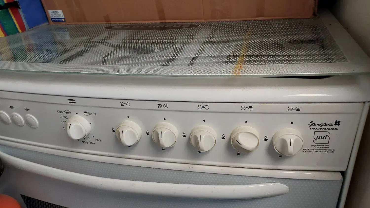 گاز فر ۵ شعله|اجاق گاز و لوازم برقی پخت‌وپز|کرمانشاه, |دیوار