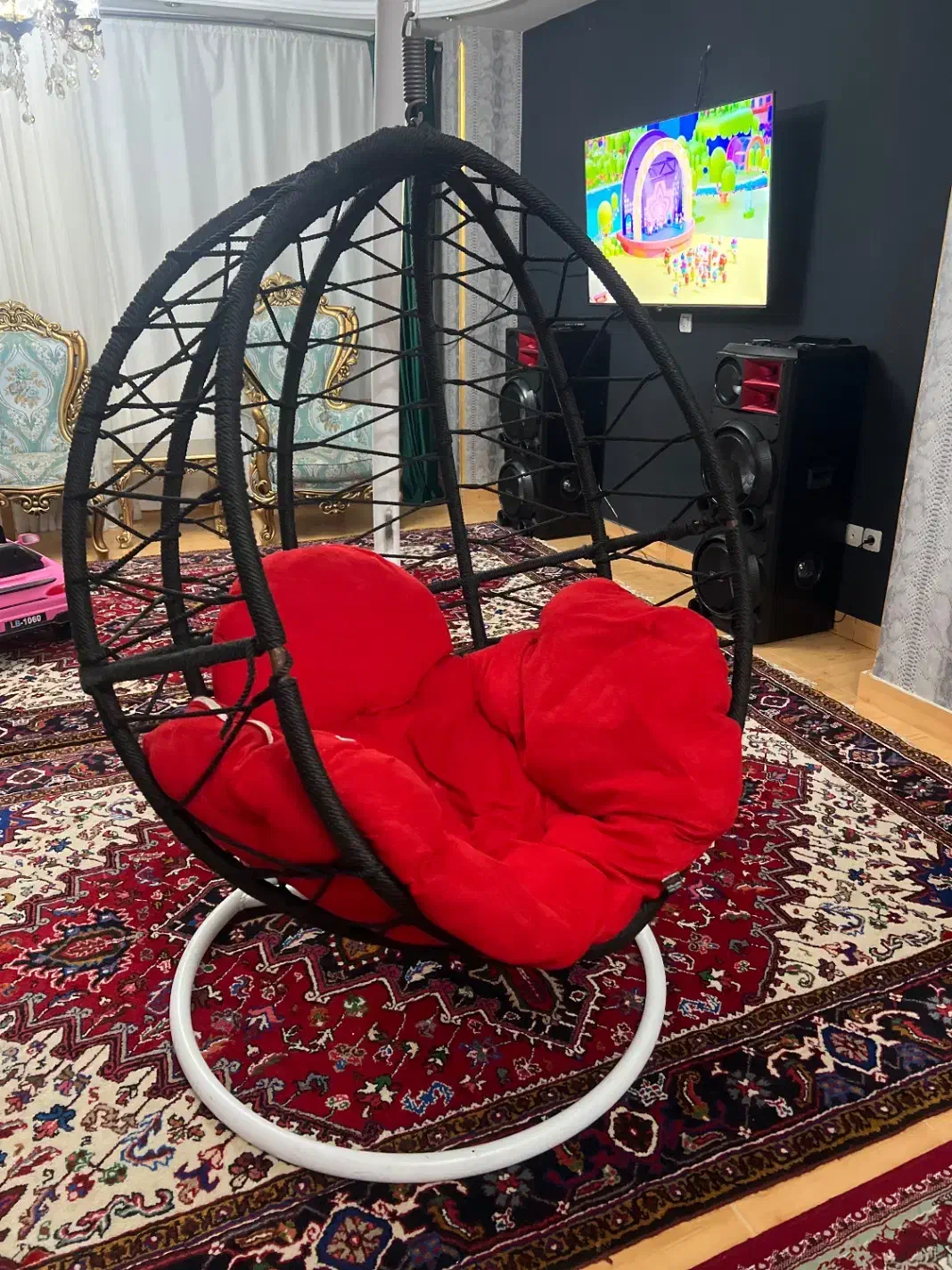 صندلی تابی|مبلمان خانگی و میز عسلی|تبریز, |دیوار