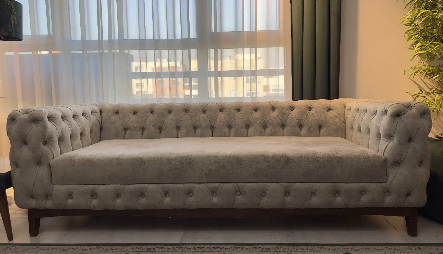 مبلمان چستر ۷ نفره|مبلمان خانگی و میز عسلی|تهران, شهرک آزمایش|دیوار