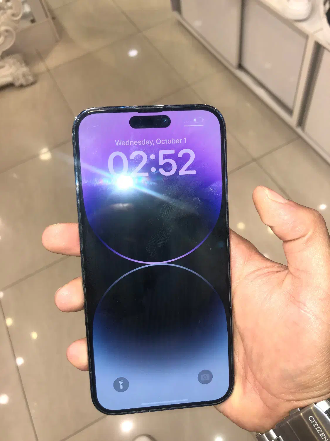 یک 14pro max باطری ۸۶ پک اصلی آماده‌ی ریجستر|موبایل|تهران, باغ فیض|دیوار