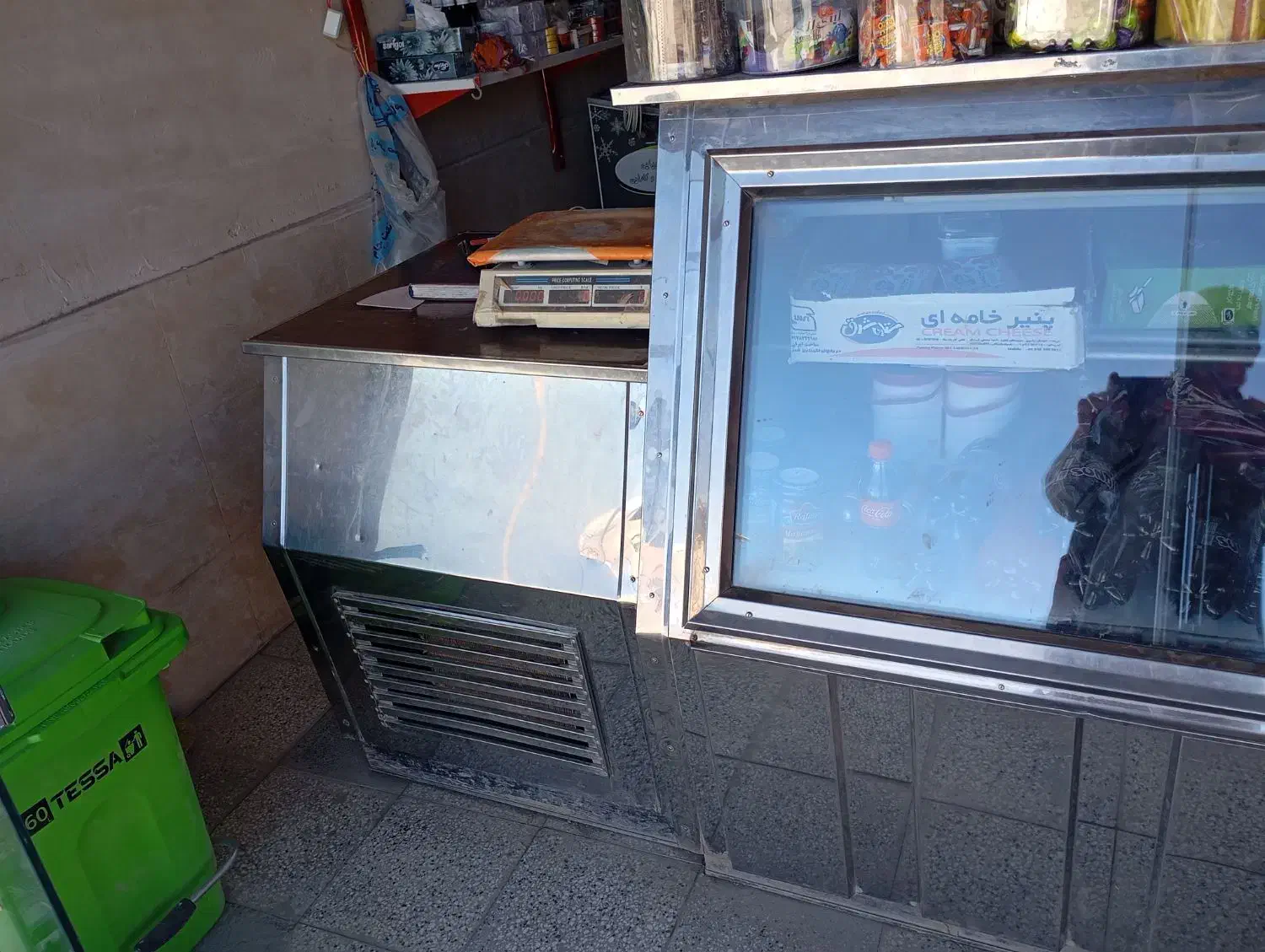 یخچال فریزر ویترینی جادار و بزرگ|فروشگاه و مغازه|سلیمان, |دیوار