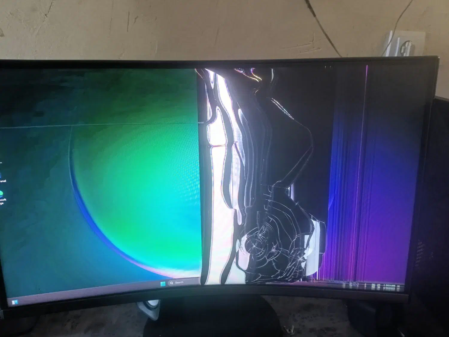 مانیتور  منحنی|قطعات و لوازم جانبی رایانه|خواجه, |دیوار