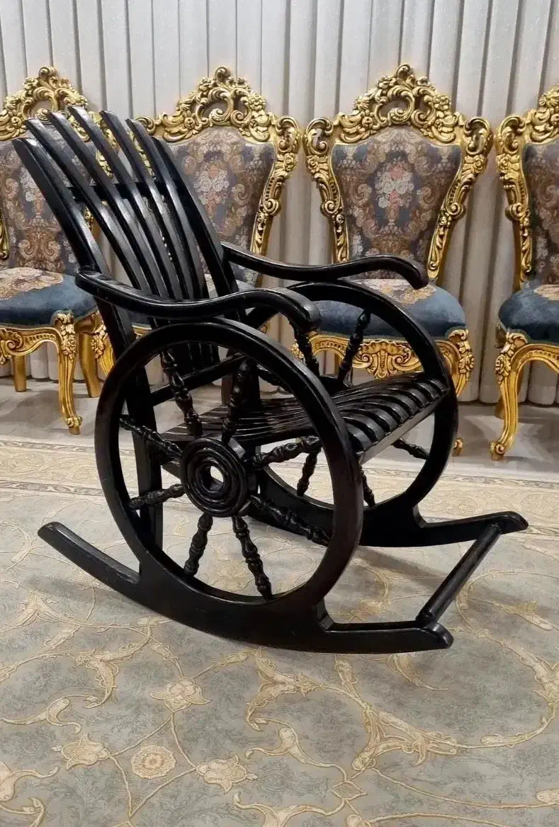 صندلی راک و صندلی چوبی|صندلی و نیمکت|مشهد, کوشش|دیوار