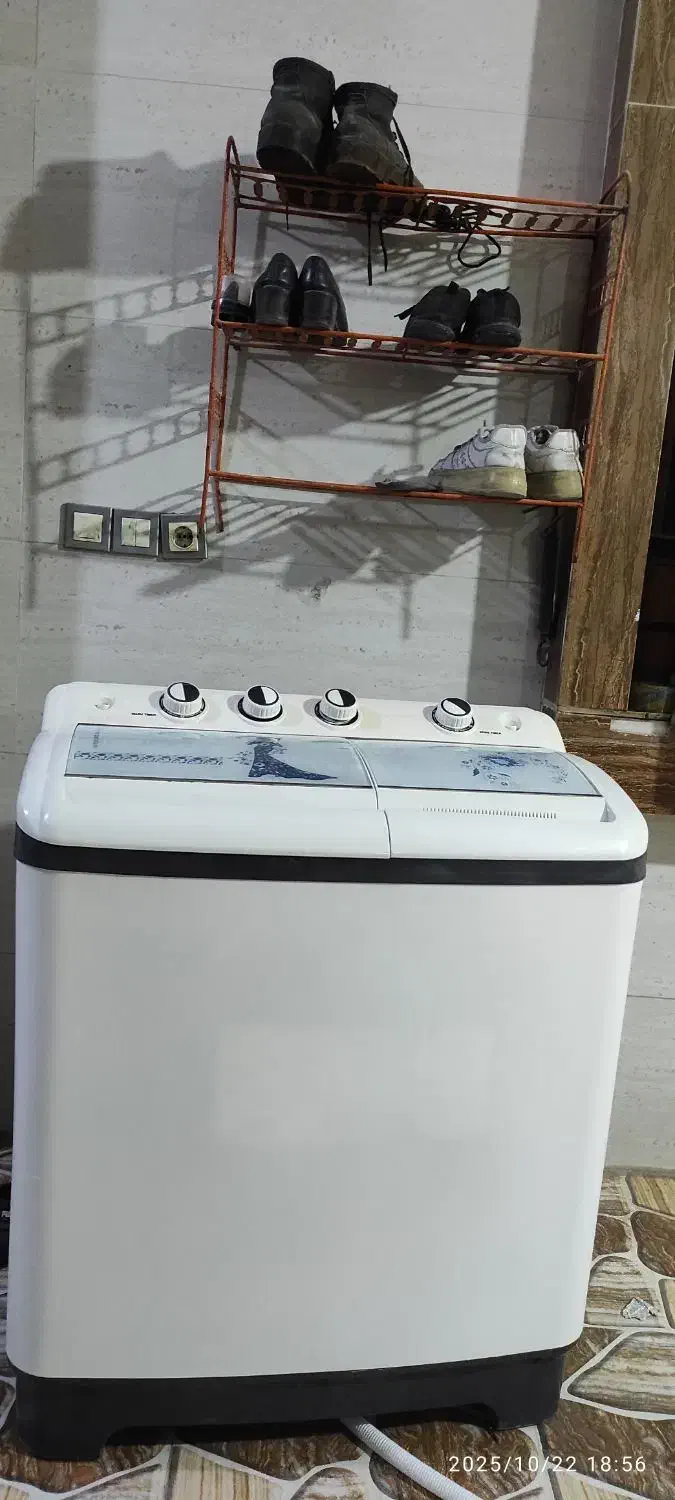 ماشین لباسشویی بدنه پلاسیک ۱۲ کیلویی ناسیونال|ماشین لباسشویی و خشککن لباس|رامهرمز, |دیوار