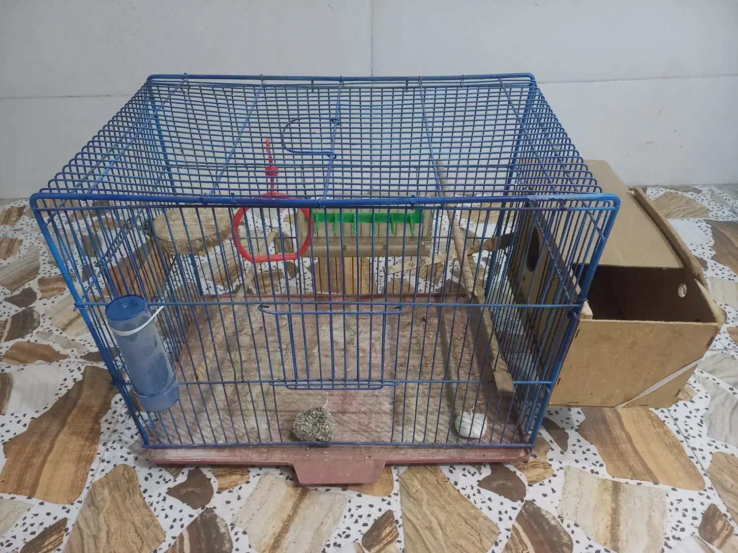 قفس پرنده با وسایل کامل|لوازم جانبی حیوانات|اهواز, پردیس دو|دیوار