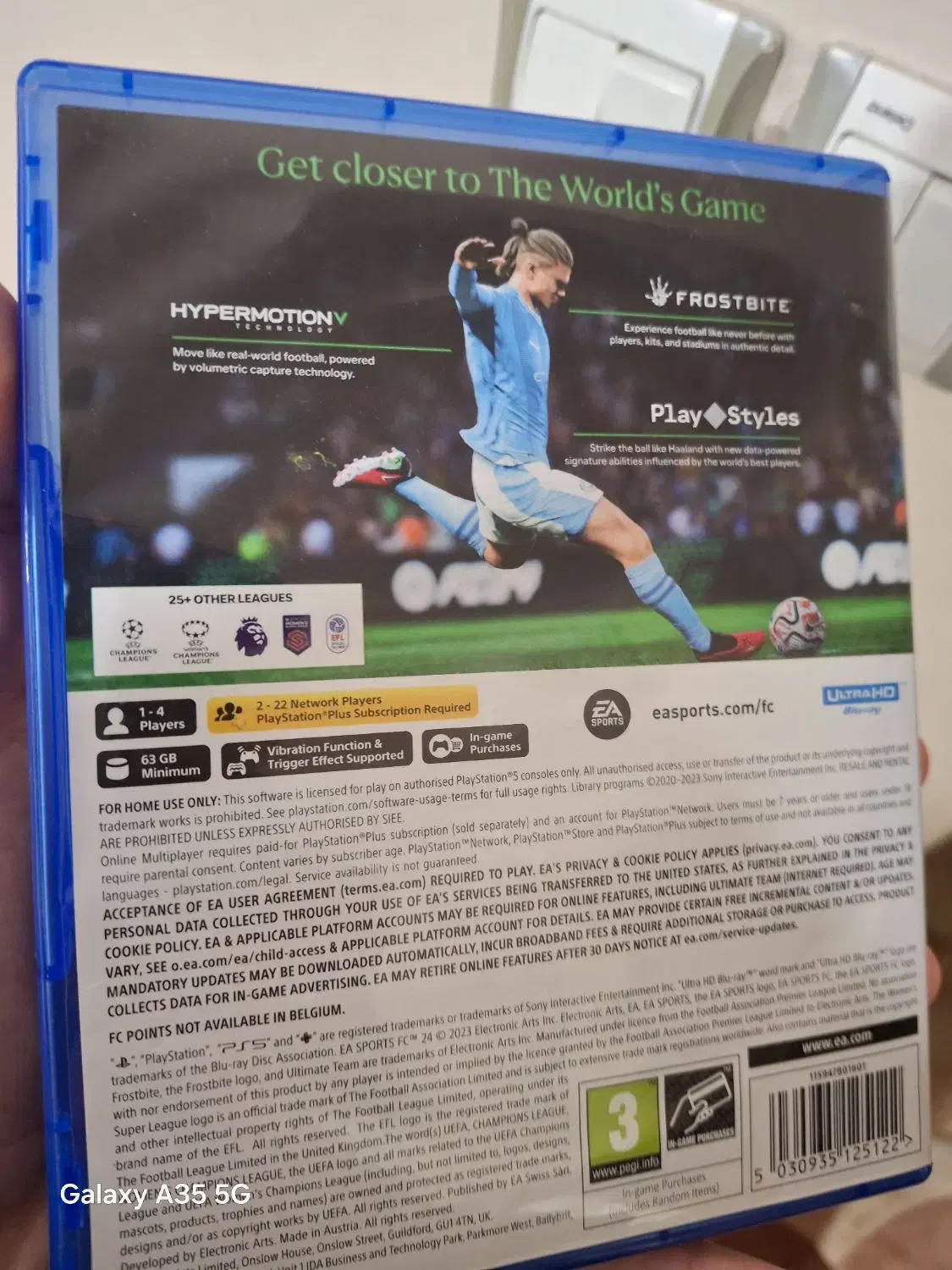 بازی fc24 برای ps5|کنسول، بازی ویدئویی و آنلاین|تهران, شهران جنوبی|دیوار