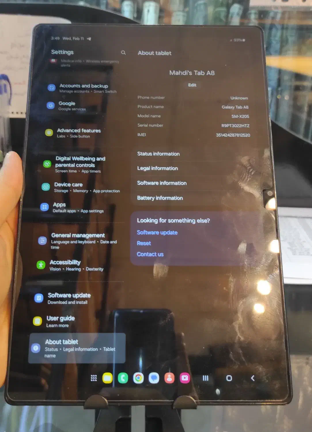 تبلت گلکسی tab A8|تبلت|مشهد, هفده شهریور|دیوار