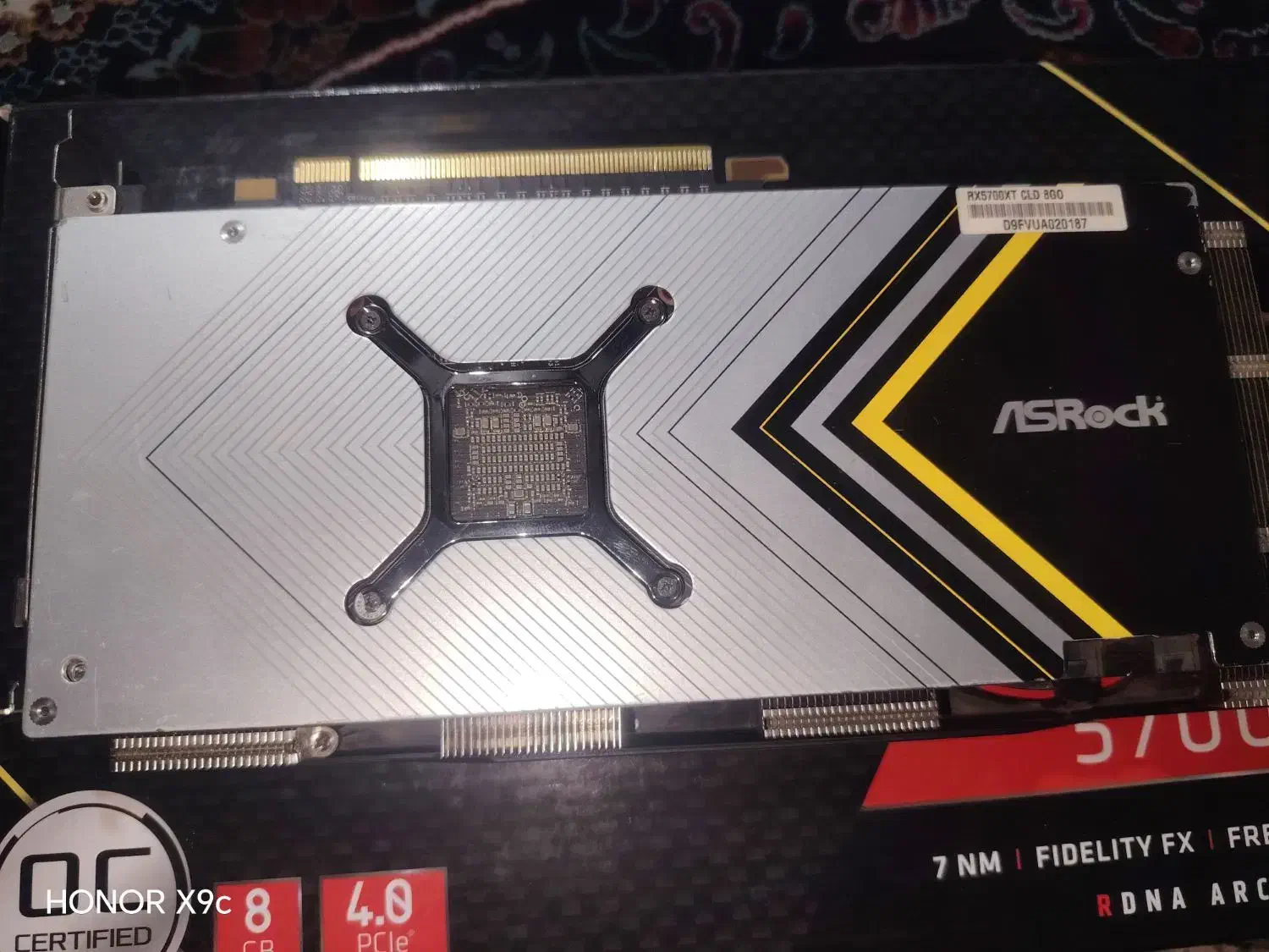 کارت گرافیک rx5700xt asrock|قطعات و لوازم جانبی رایانه|قدس, شهر‌قدس|دیوار