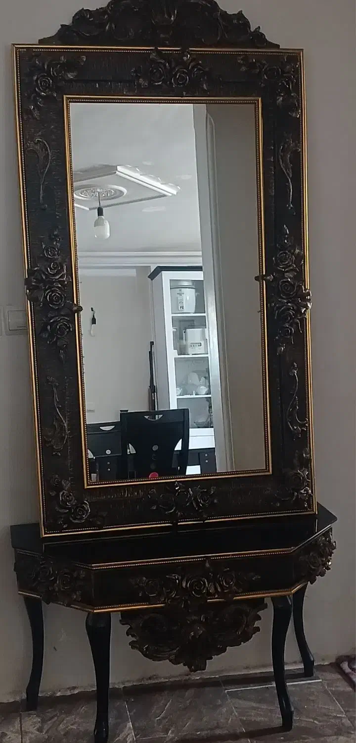 آیینه کنسول|بوفه، ویترین، کنسول|کلاردشت, |دیوار