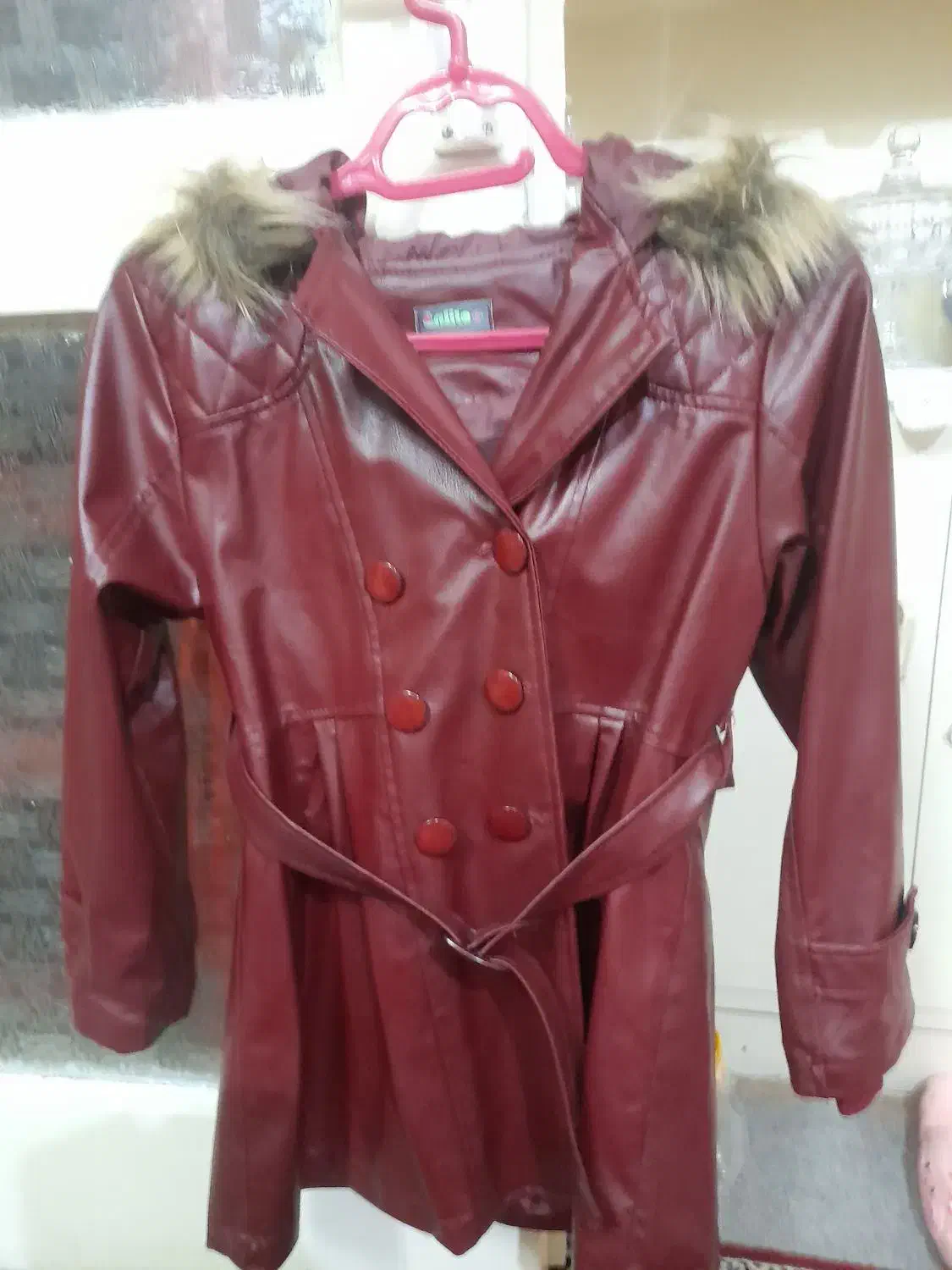 فروش کت چرم نو|لباس|فولادشهر, B5|دیوار