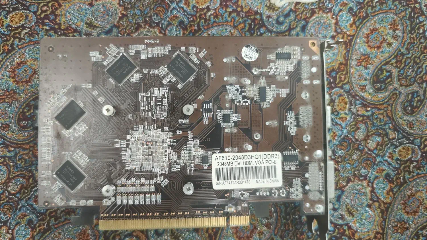 کارت گرافیک g610 afox|قطعات و لوازم جانبی رایانه|نسیم‌شهر, |دیوار