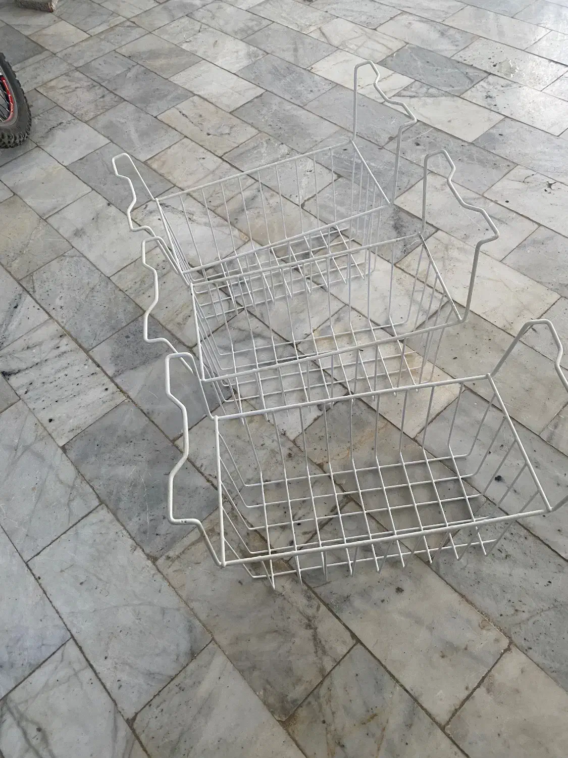 ۳عدد سبد یخچال بستنی|ظروف نگهدارنده، پلاستیکی، یک‌بارمصرف|قوچان, |دیوار