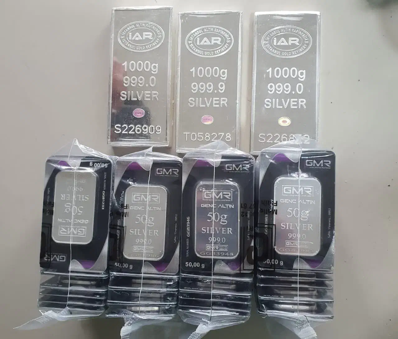 نقره ۹۹۹ پلمپ ۹۹۹.۹ هر وزنی موجود کف بازارتهران|بدلیجات|تهران, بازار|دیوار