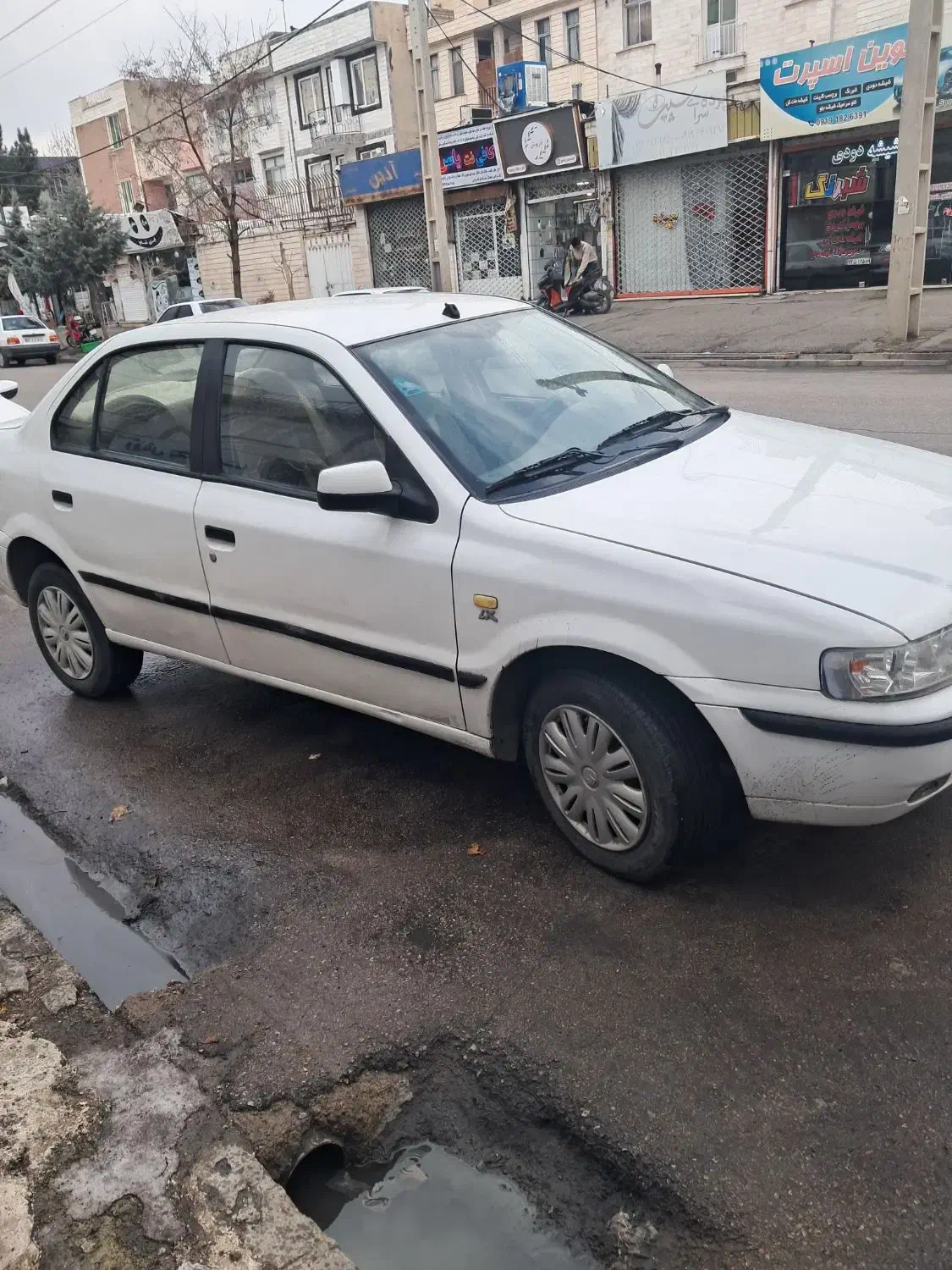 سمند سفید مدل ۸۹ دوگانه شرکتی|خودرو سواری و وانت|قزوین, |دیوار