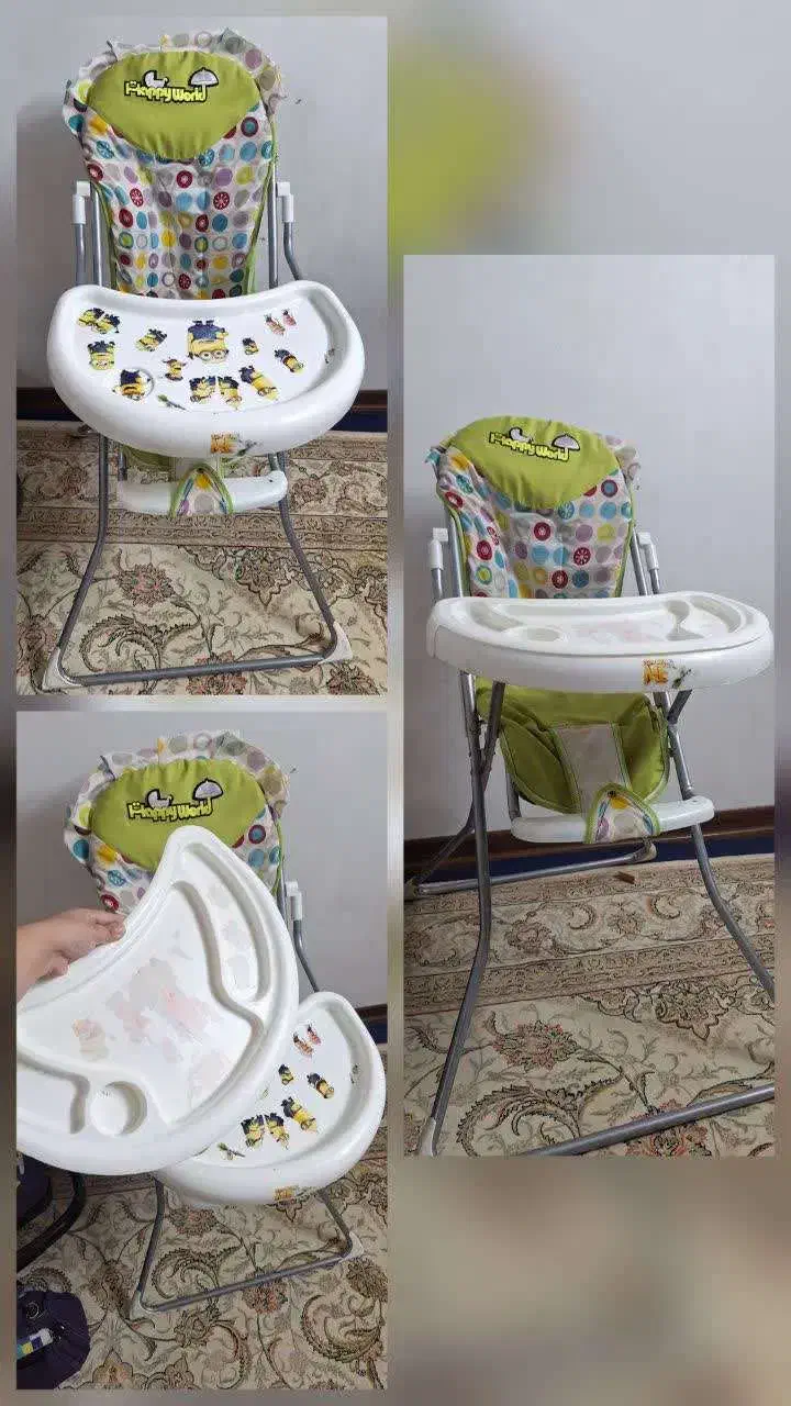 صندلی غذا زیر قیمت|تخت و صندلی بچه|سبزوار, جنت|دیوار