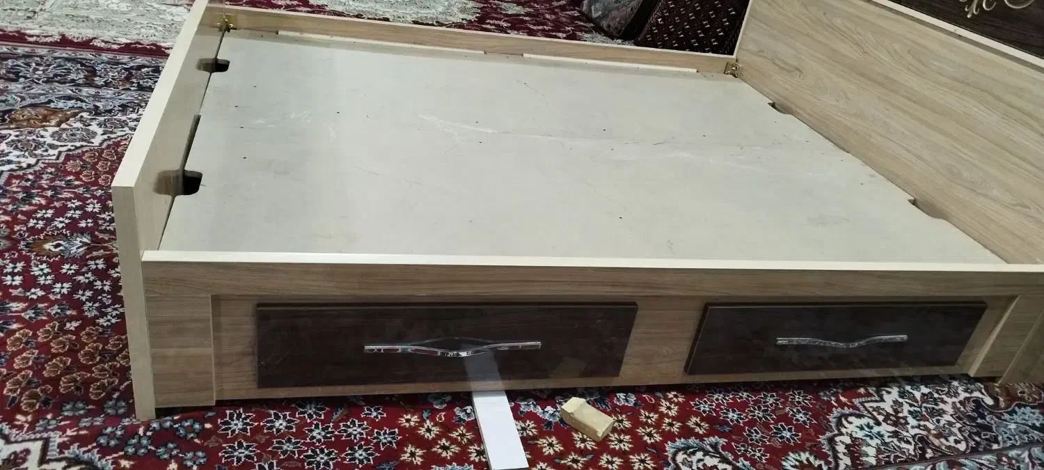 تخت خواب دونفره MDF|تخت و سرویس خواب|زاهدان, |دیوار