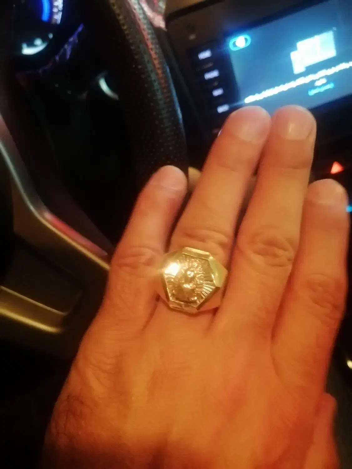 طلا مردانه در حد نو قیمت تابلو+7درصد|جواهرات|مشهد, آزادشهر|دیوار