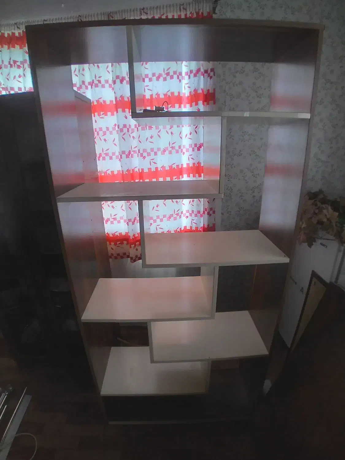 کتابخانه و ویترین|کتابخانه، شلف، قفسه‌های دیواری|بندر انزلی, پیل علی باغ|دیوار