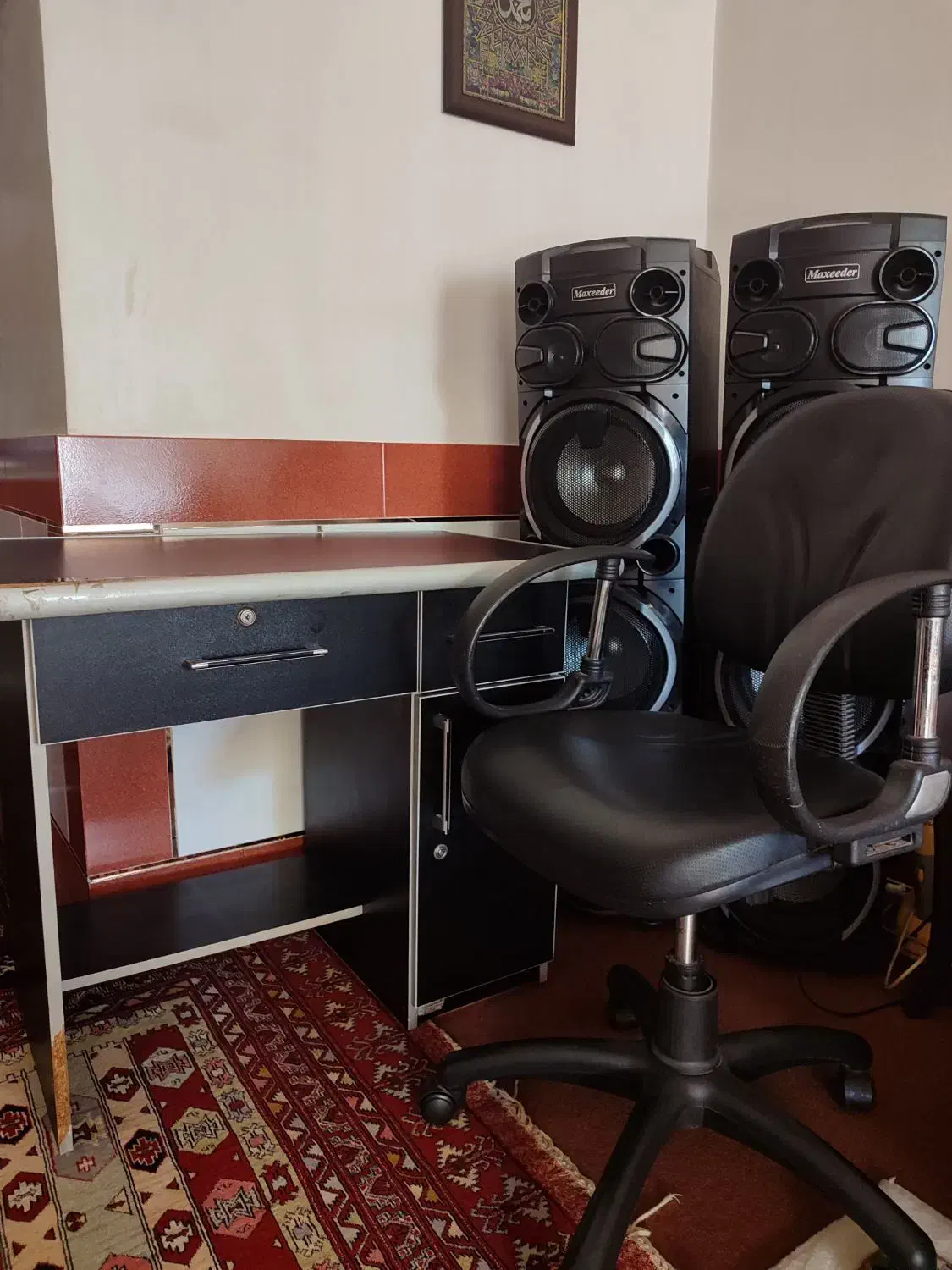 میز صندلی ست|میز تحریر و کامپیوتر|گنبد کاووس, |دیوار