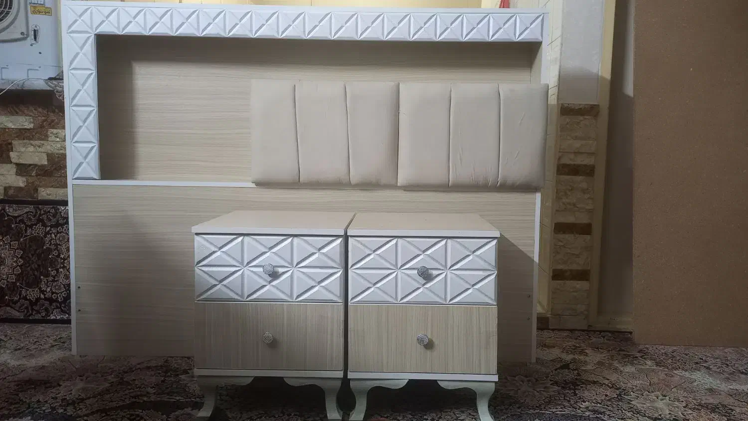 سرویس خواب دونفره امدیف|تخت و سرویس خواب|قزوین, |دیوار