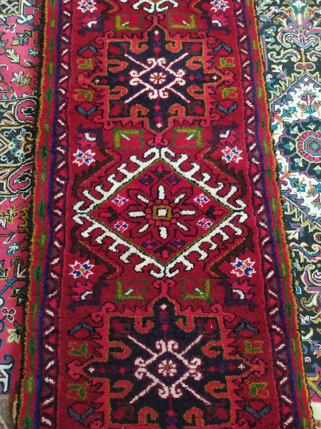 فرش زیبا دونیم متری|فرش|اهر, |دیوار