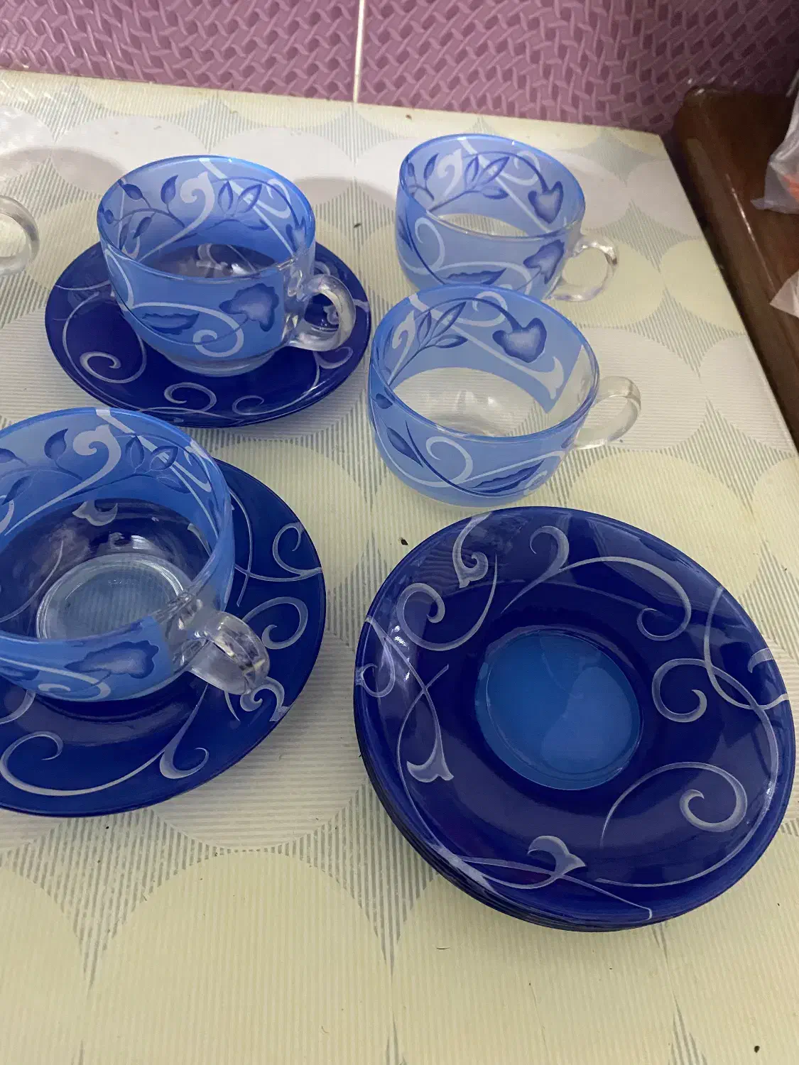 فنجان و نعلبکی|ظروف سرو و پذیرایی|علی‌آباد کتول, |دیوار