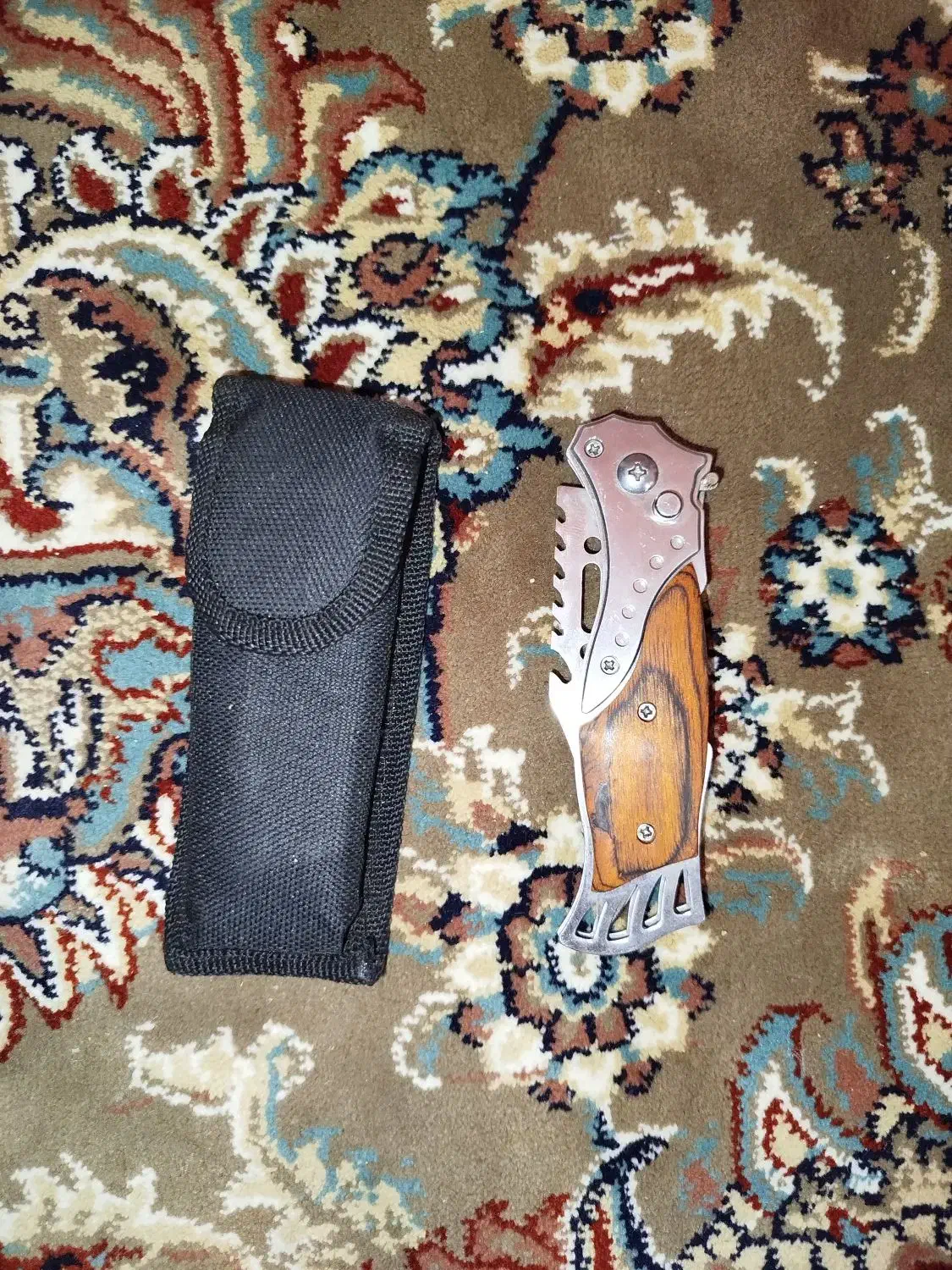 چاقو ضامن دار ماهی آمریکایی|کوهنوردی و کمپینگ|قوچان, |دیوار